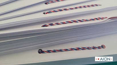 Certified translation with court interpreter binding and stamp - Aion Zagreb